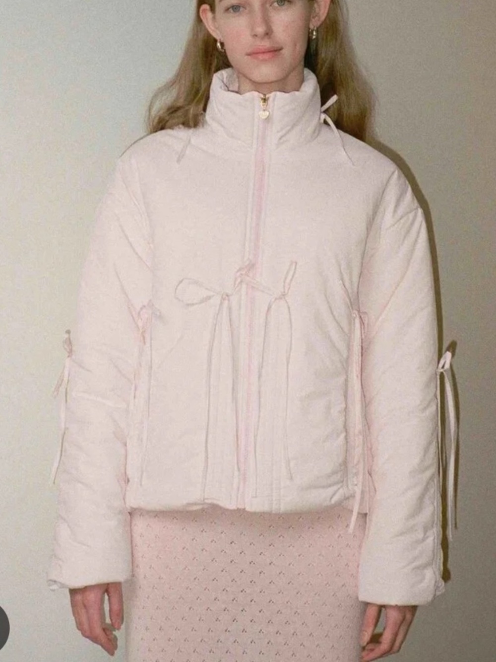 My mum made it puffy jacket pink - Picture 2 of 3
